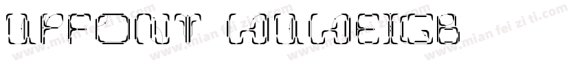 UPFont WuweiGB字体转换
